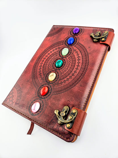 Faux Leather 7 Chakra Journals