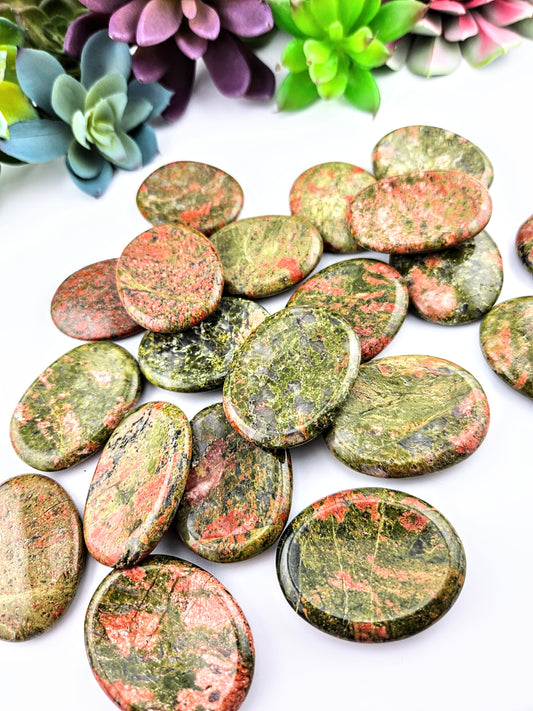 Unakite Worry Stone