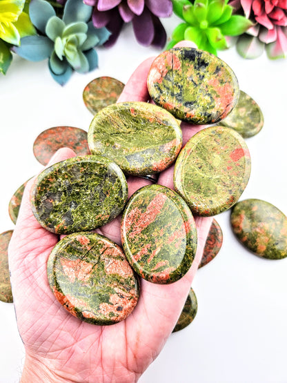 Unakite Worry Stone