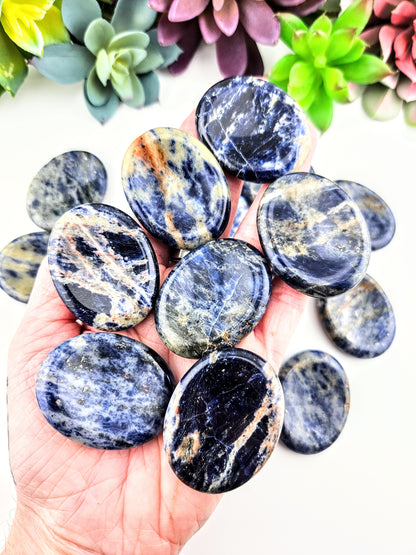 Sodalite Worry Stone