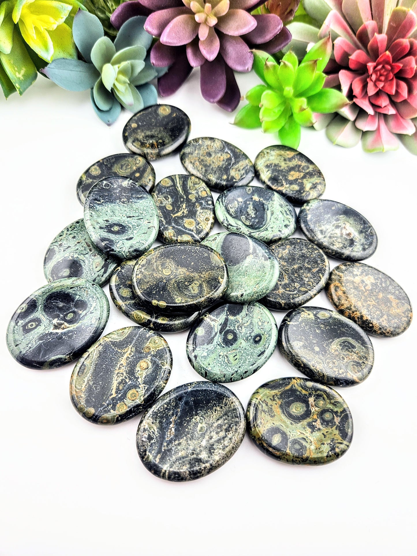 Kambaba Jasper Worry Stone