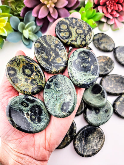 Kambaba Jasper Worry Stone