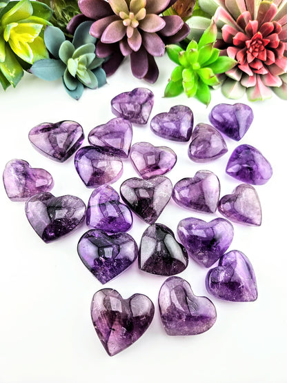 Small Amethyst Heart