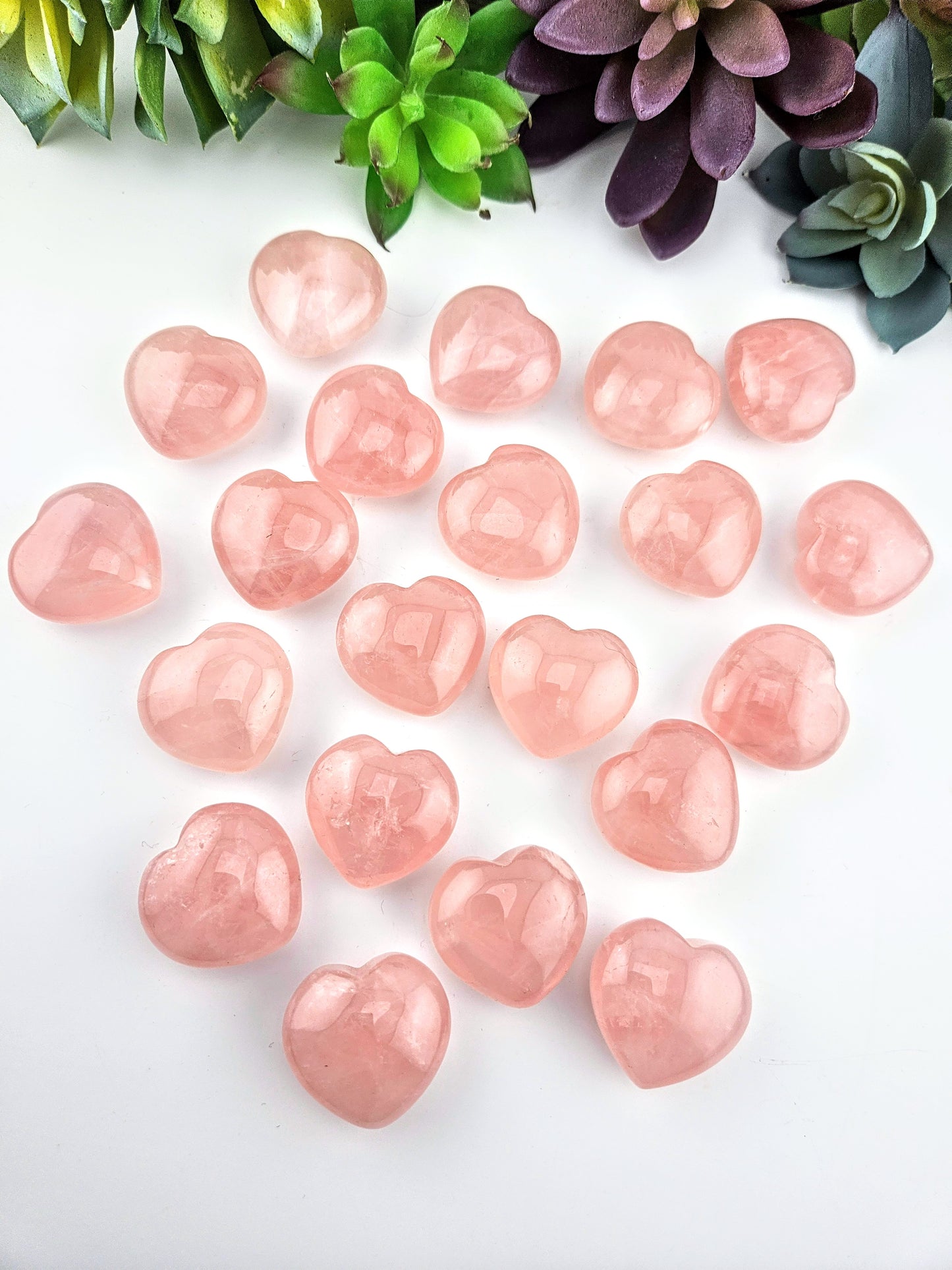 Rose Quartz Heart