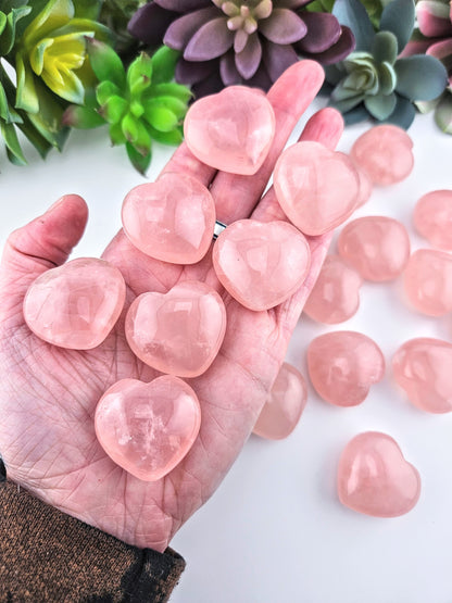 Rose Quartz Heart