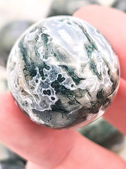 Small Moss Agate Sphere