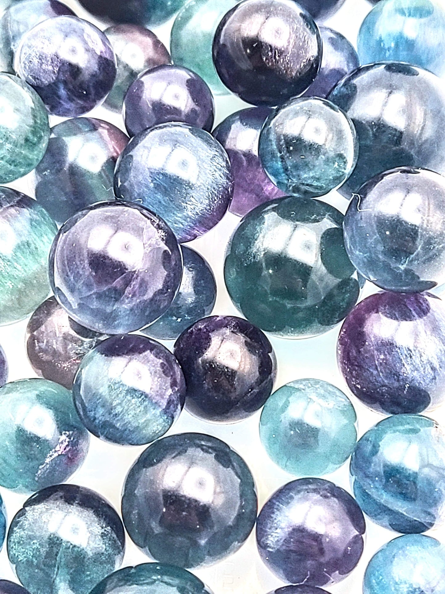 Mini & Small Blue Fluorite Sphere