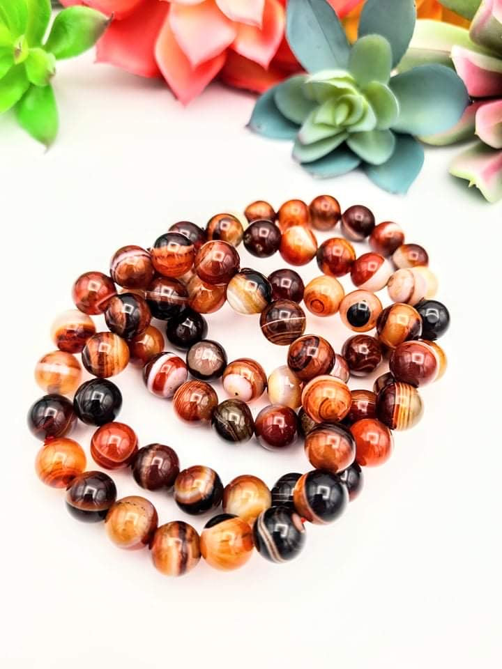 Sardonyx 10mm Bracelet