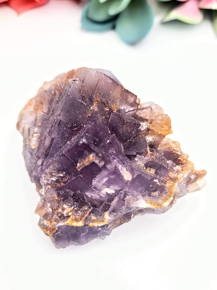 Purple Cubic Fluorite