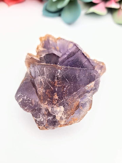 Purple Cubic Fluorite